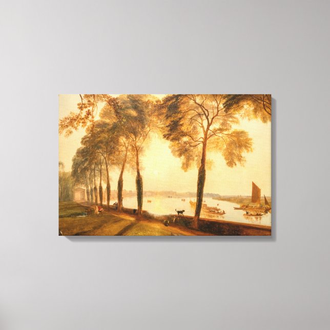 William Turner - Mortlake Terrace Canvas Print (Front)