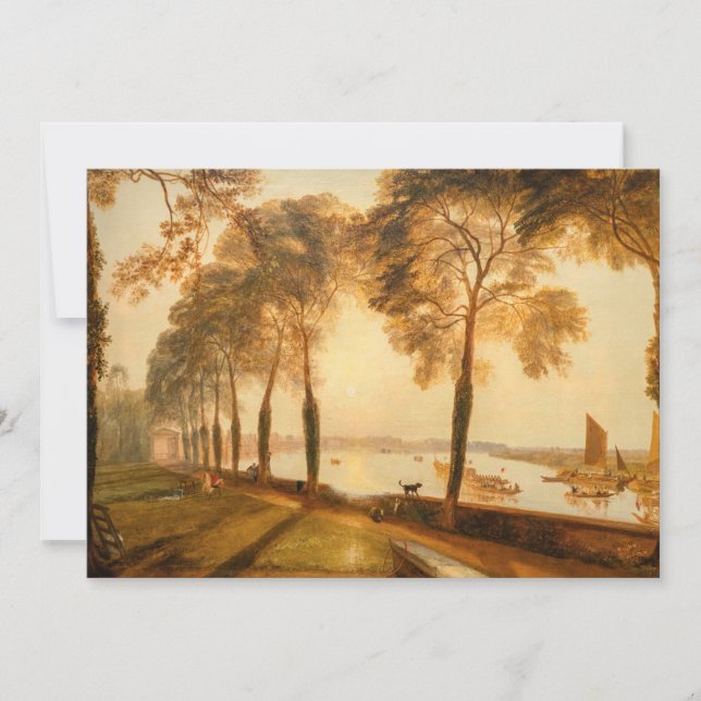 William Turner - Mortlake Terrace Invitation (Front)