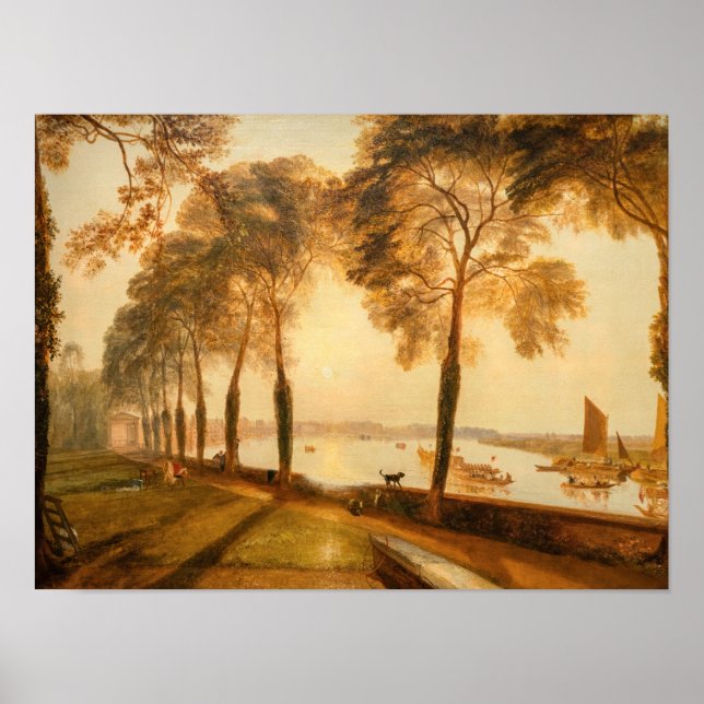 William Turner - Mortlake Terrace Poster (Front)