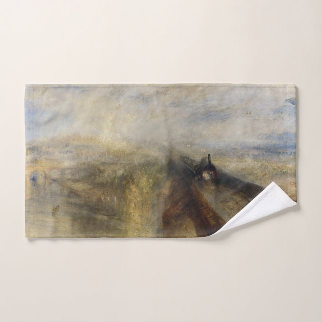William Turner - Rain, Steam and Speed Bath Towel Set (Hand Towel)