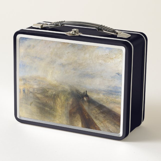 William Turner - Rain, Steam and Speed Metal Lunch Box (Front)