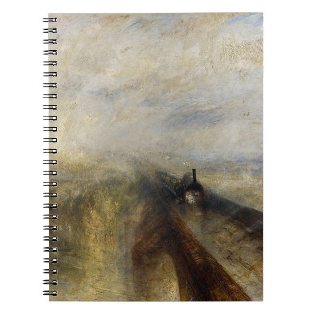 William Turner - Rain, Steam and Speed Notebook (Front)