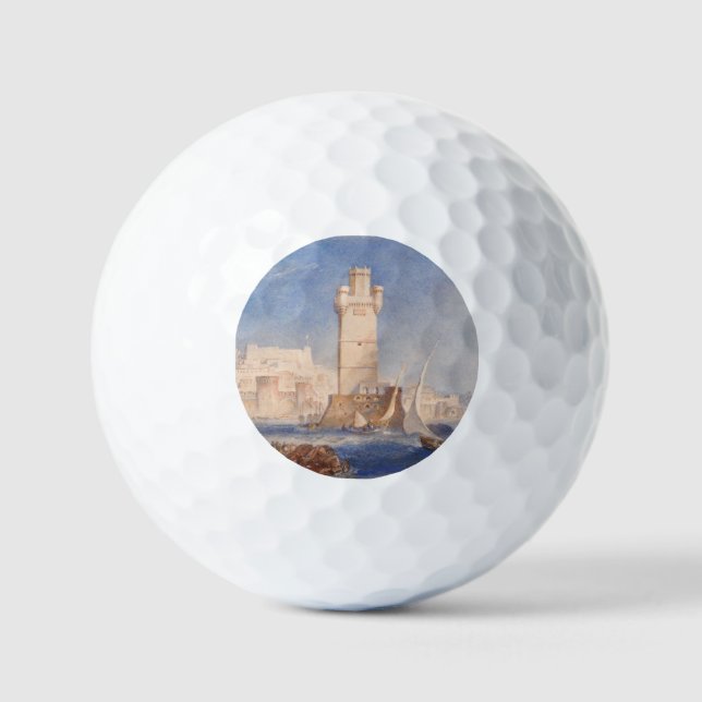 William Turner Rhodes Golf Balls (Front)