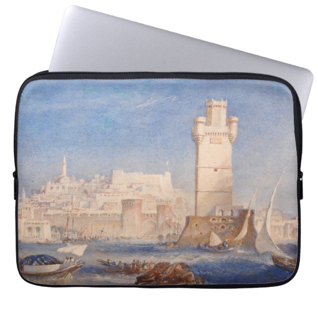 William Turner Rhodes Laptop Sleeve (Front)