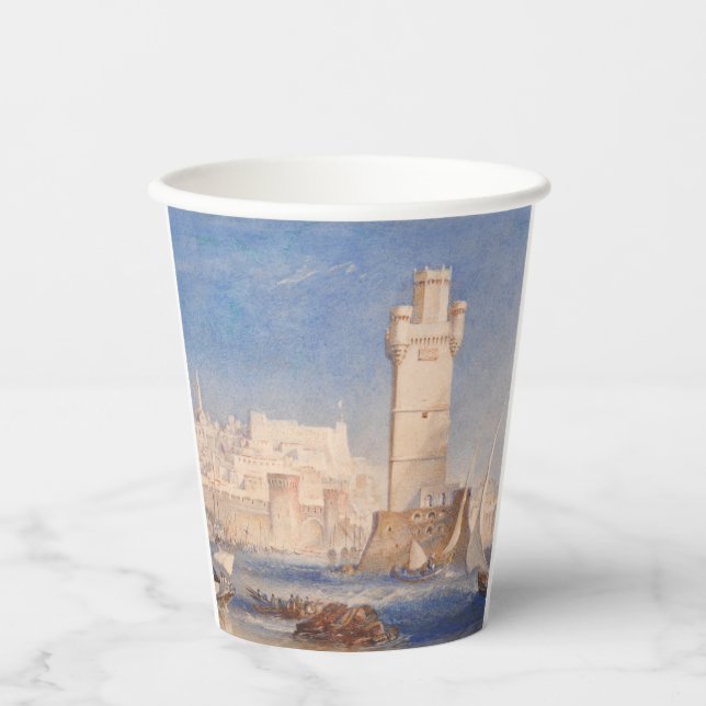 William Turner Rhodes Paper Cups (Front)