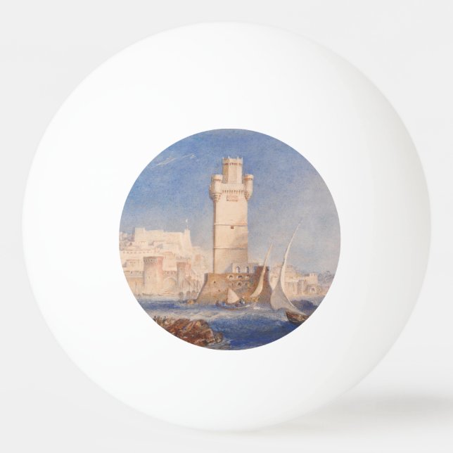 William Turner Rhodes Ping Pong Ball (Front)