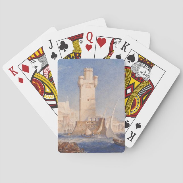 William Turner Rhodes Playing Cards (Back)