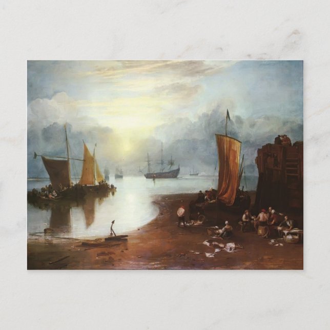 William Turner- Sun Rising through Vagour Postcard (Front)
