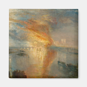 William Turner - The Burning of the Parliament Magnet