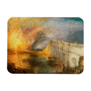 William Turner - The Burning of the Parliament Magnet