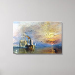 William Turner - The Fighting Temeraire Canvas Print