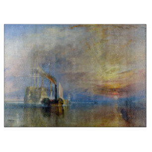 William Turner - The Fighting Temeraire Cutting Board