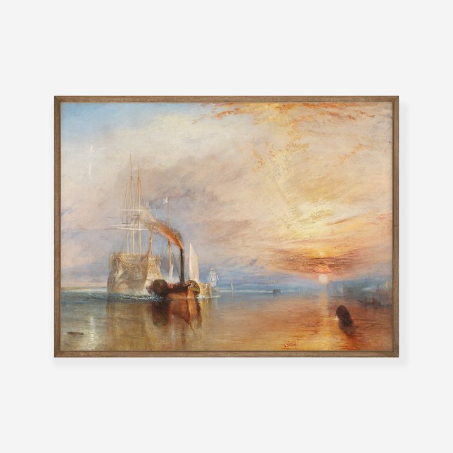 William Turner The Fighting Temeraire Painting Art Poster (Creator Uploaded)