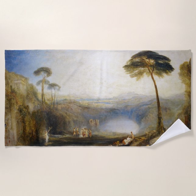 William Turner - The Golden Bough Beach Towel (Front)