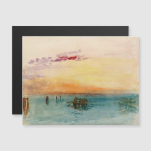 William Turner - The Lagoon near Venice at Sunset