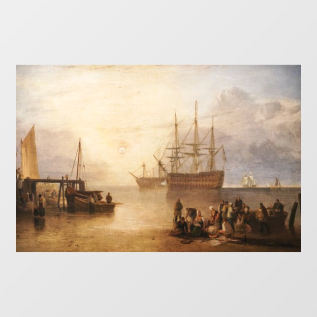 William Turner - The Sun Setting Through Vapour (Sheet)