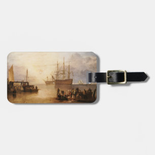 William Turner - The Sun Setting Through Vapour Luggage Tag