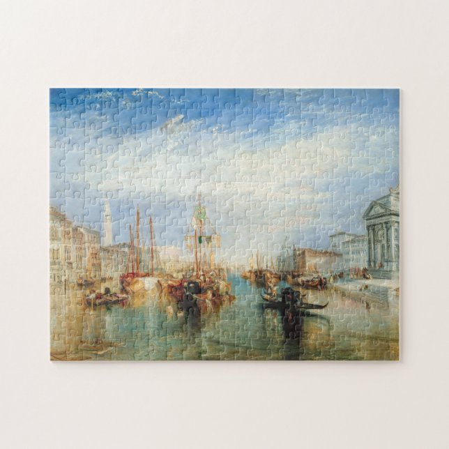 William Turner - Venice Porch Madonna della Salute Jigsaw Puzzle (Horizontal)
