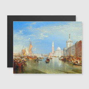 William Turner - Venice, The Dogana Magnetic Card