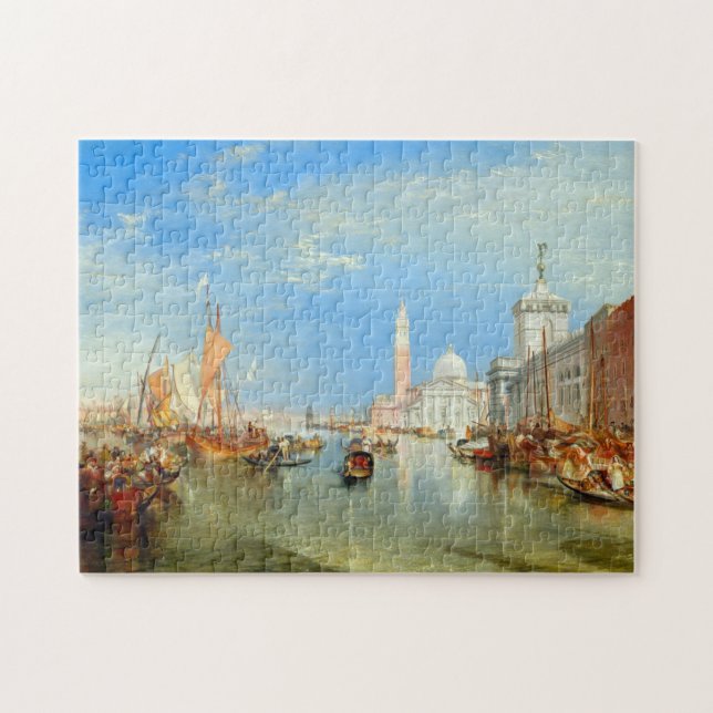 William Turner - Venice, The Dogana & San Giorgio Jigsaw Puzzle (Horizontal)