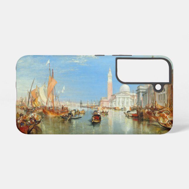 William Turner - Venice, The Dogana & San Giorgio Samsung Galaxy S22 Case (Back Horizontal)