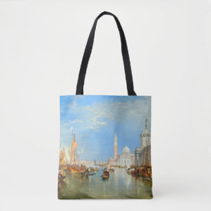 William Turner - Venice, The Dogana & San Giorgio Tote Bag