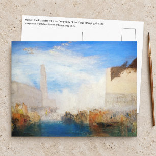 William Turner - Venice, the Piazzetta Postcard