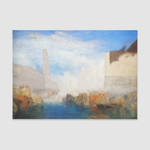 William Turner - Venice, the Piazzetta Tissue Paper