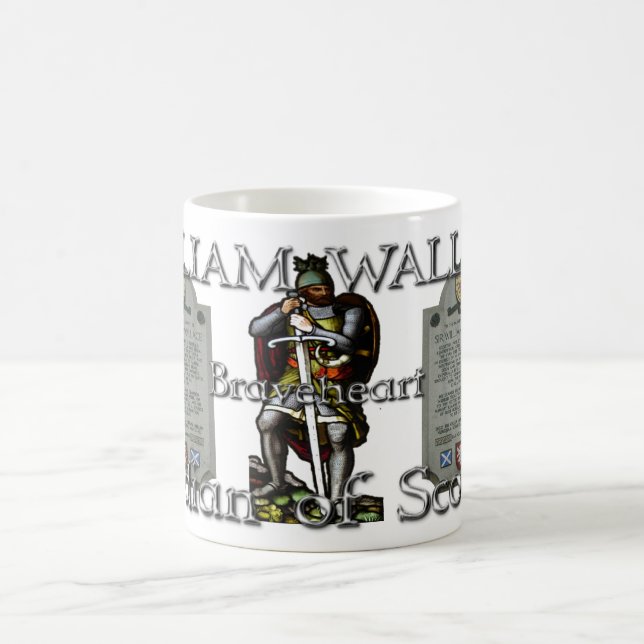 WILLIAM WALLACE BRAVEHEART COFFEE MUG (Center)