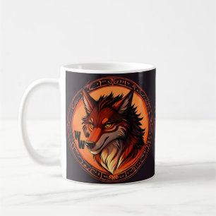 William Wraithe Werewolf Logo Icon  Coffee Mug