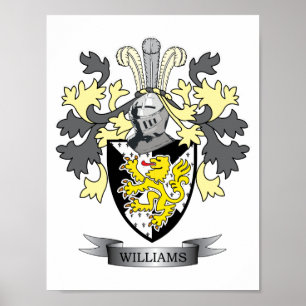 Williams Coat of Arms Poster