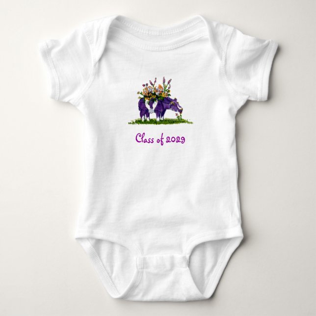 Williams College Class of 2029 Baby Bodysuit (Front)