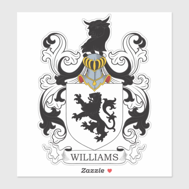 Williams Family Crest (Sheet)