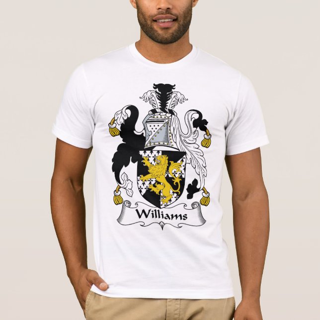 Williams Family Crest T-Shirt (Front)