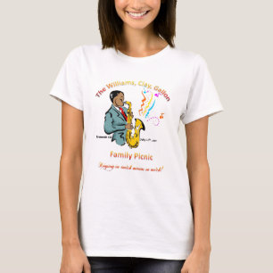 Williams Family Picnic - Ladies Baby Doll (Fitted) T-Shirt