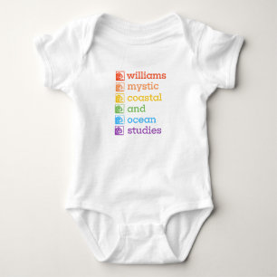 Williams-Mystic Pride Baby One-Piece Outfit Bodysuit