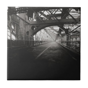 Williamsburg Bridge Architecture - New York City Tile