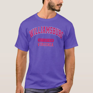 Williamsburg Virginia VA Settled 1638 Vintage Spor T-Shirt