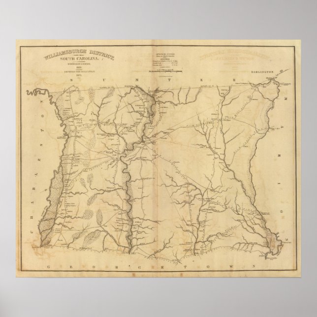 Williamsburgh District, South Carolina Poster (Front)