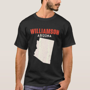 Williamson Arizona USA State America Travel Arizon T-Shirt