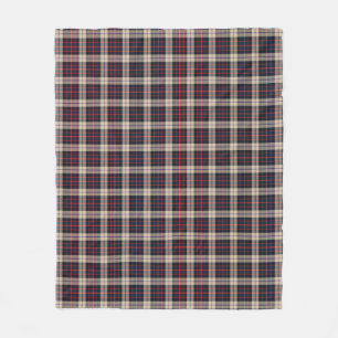 Williamson Modern Tartan Fleece Blanket, 50"x60" Blanket