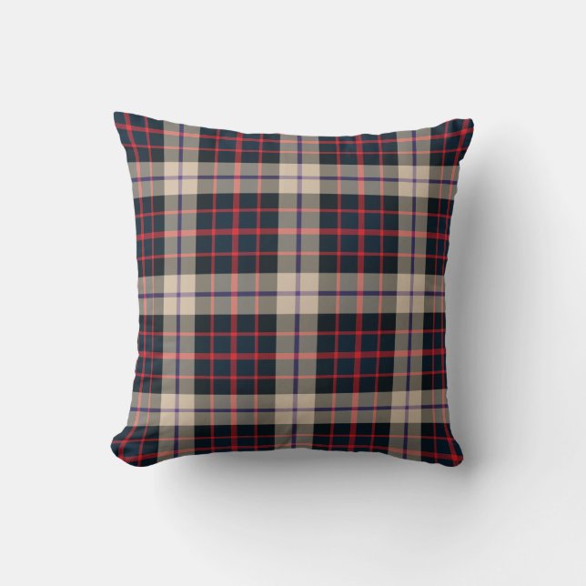 Williamson Modern Tartan pillow (Front)