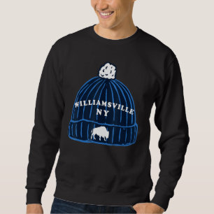 Williamsville New York - Cool Buffalo NY Winter Ha Sweatshirt