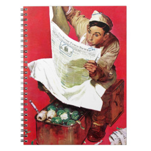 Willie Gillis on K.P Spiral Notebook