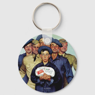 Willie Gillis' Package from Home Key Ring