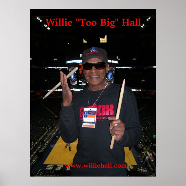 Willie Hall Poster (Front)