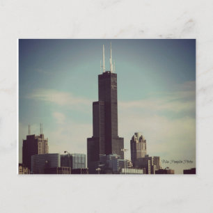 Willis Tower Chicago Postcard