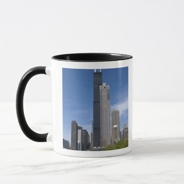 Willis Tower (previously the Sears Tower) looms Mug (Left)