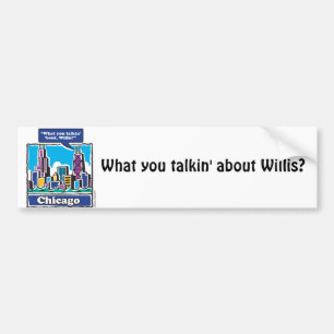 Willis Tower/Sears Tower Bumper Sticker