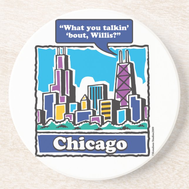 Willis Tower/Sears Tower Coaster (Front)